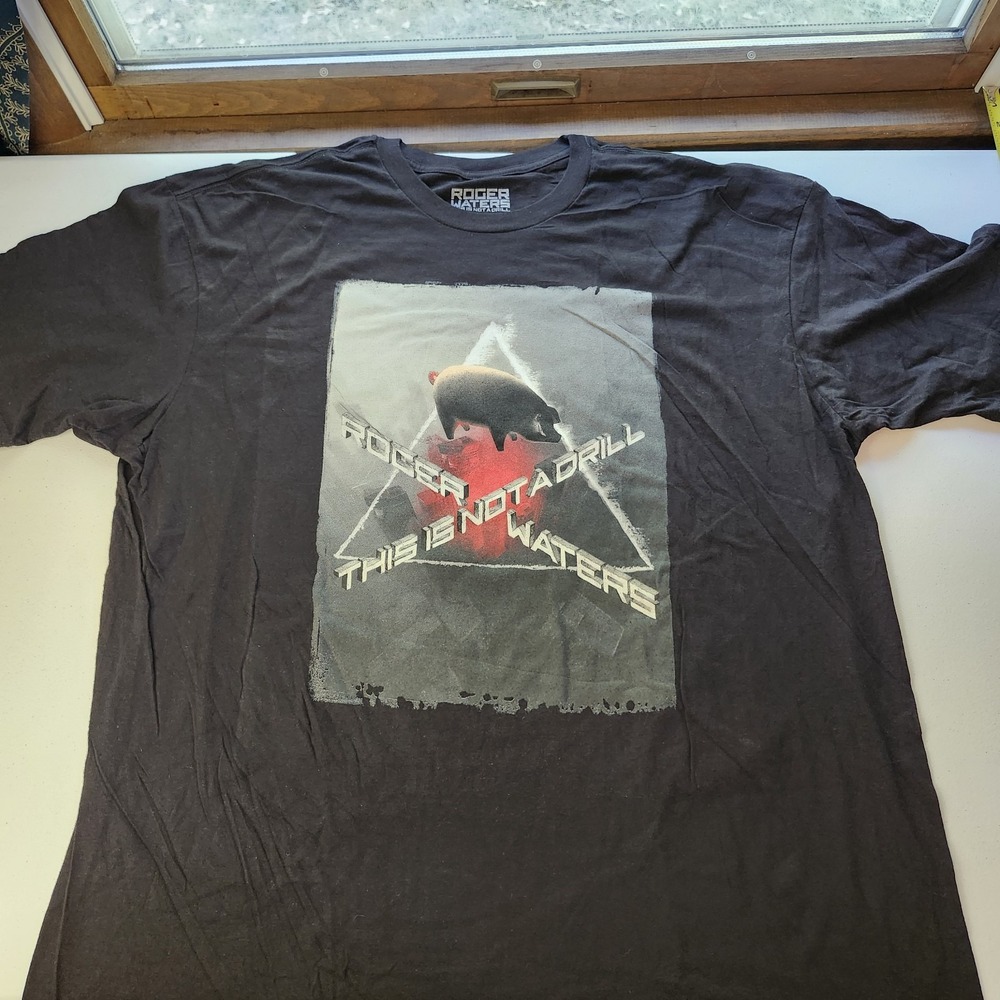Roger Waters This Is Not A Drill 2022 Tour Dates Rock Tee Size 2X